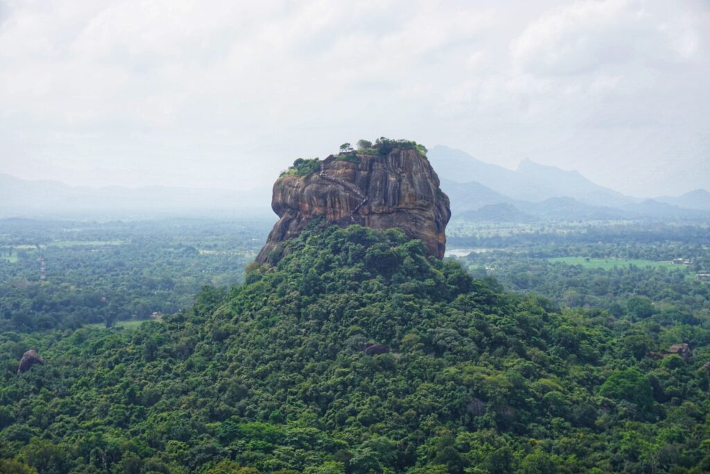 View of Sigiriya Rock 