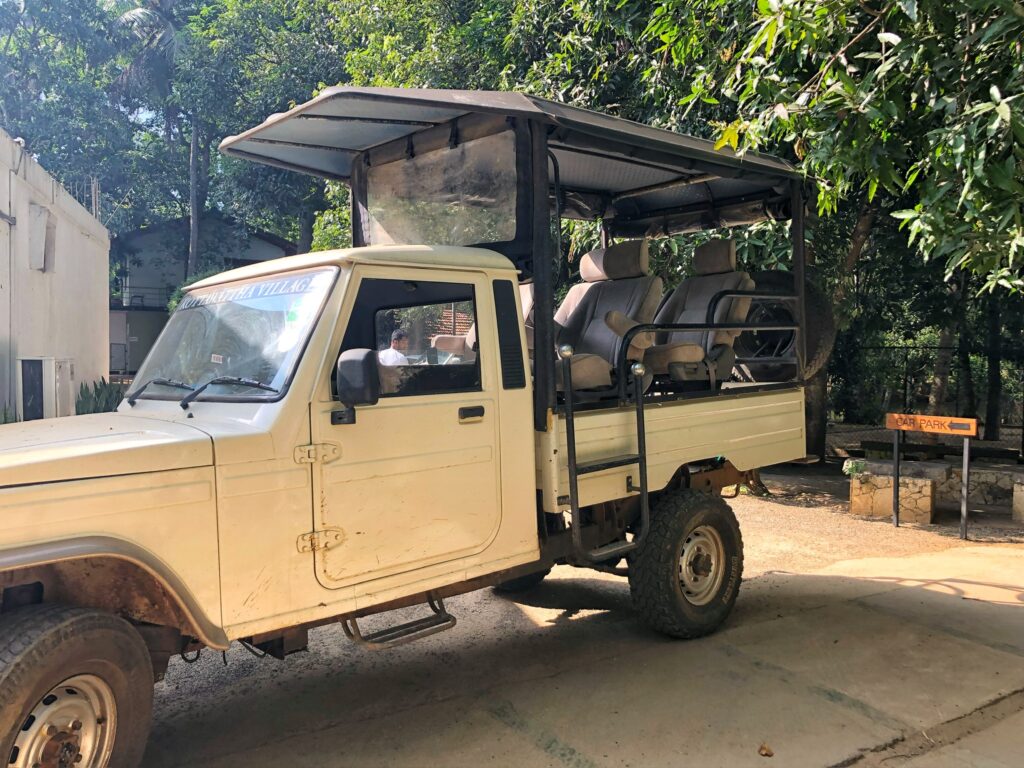 A safari jeep 