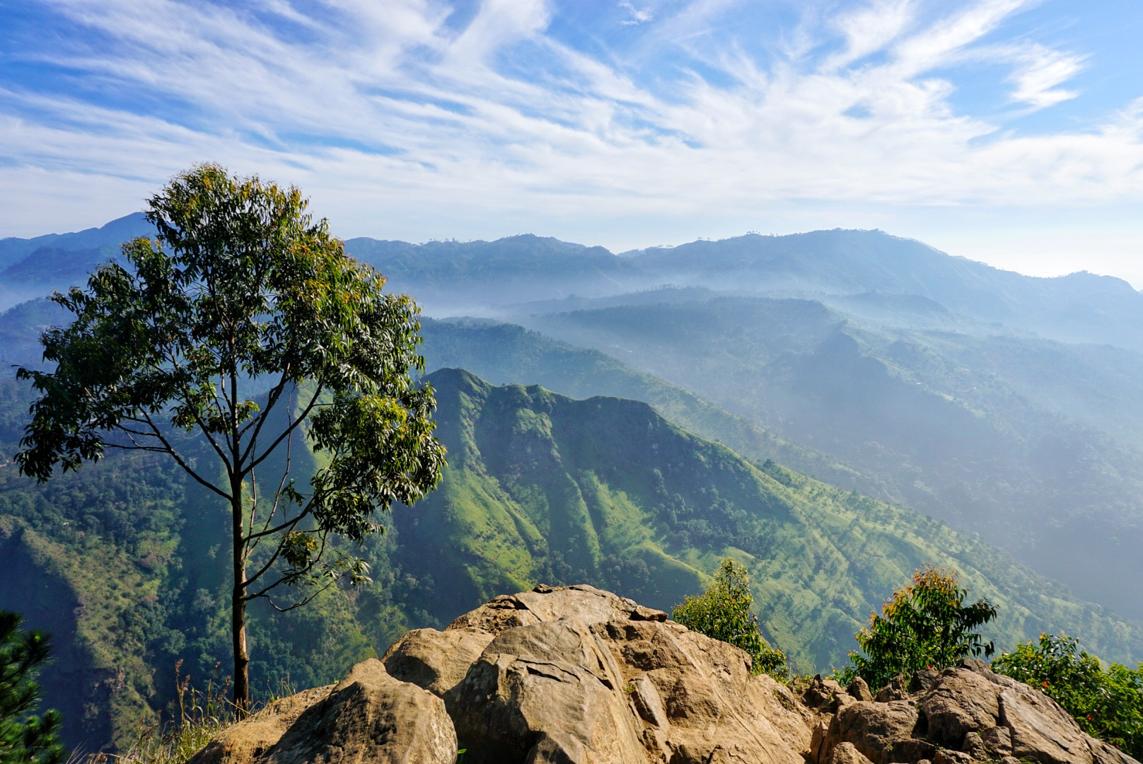 The Ella Rock hike will reward you with beautiful views of the rolling green hills