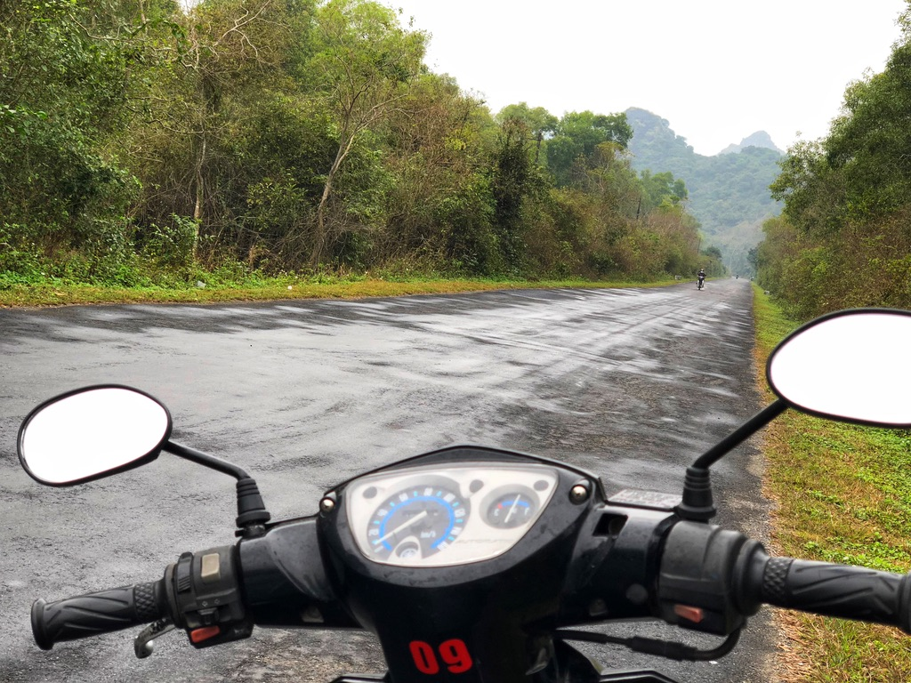 Renting a motorbike and exploring the island is a fun activity to do while visiting Cat Ba Island