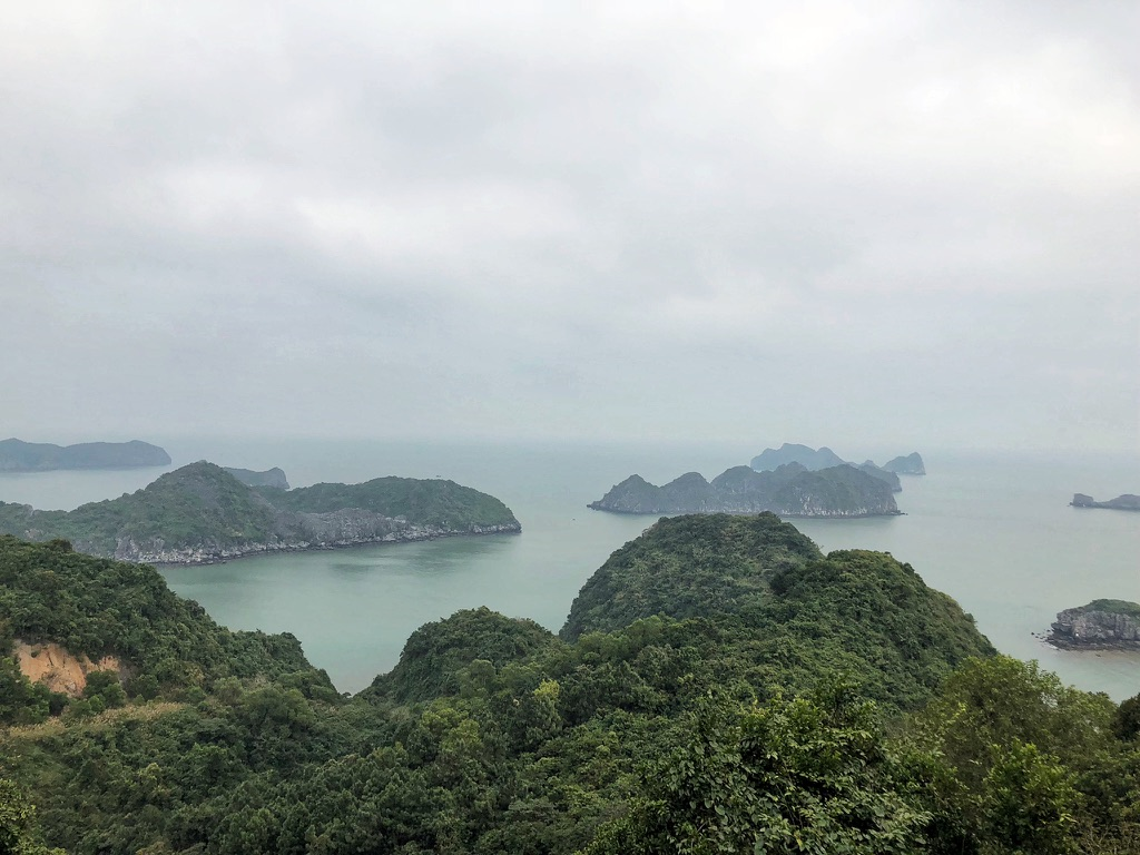Views of Lan Ha Bay from Cat Ba Island