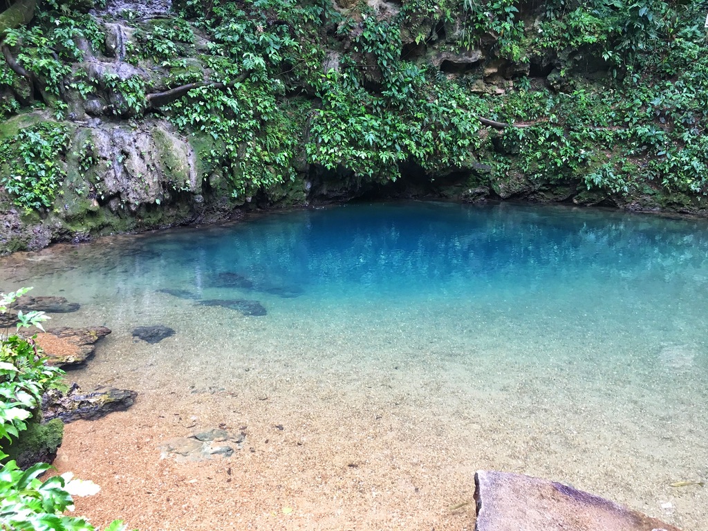The Blue Hole cenote