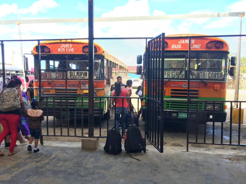 Belize City bus station