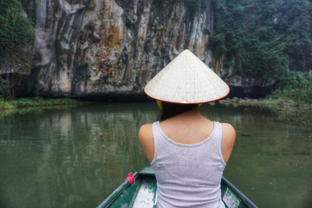 A boat tour in Tam Coc is a popular activity because of the beautiful views