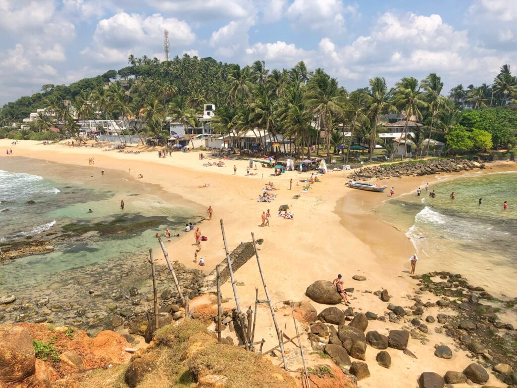 Visit Parrot Rock along Mirissa Beach 