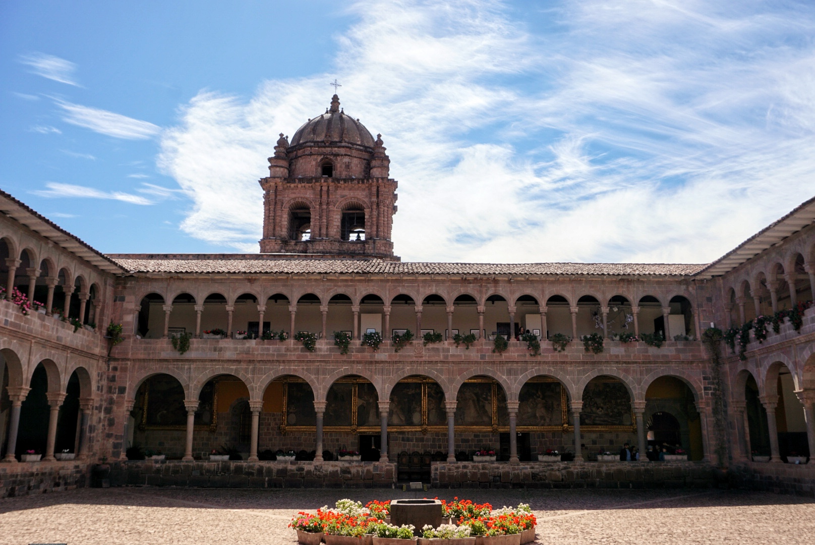 Exploring one of many historical museums in Cusco, Peru. 