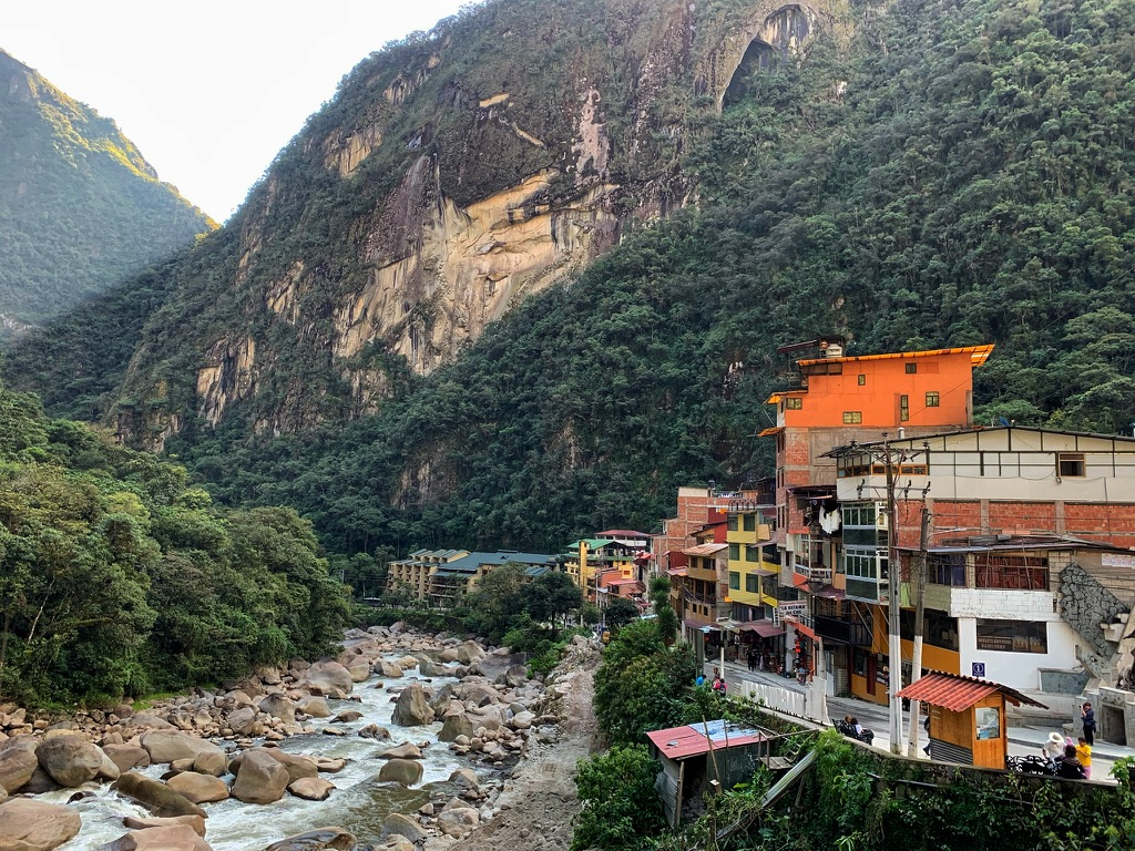 Aguas Calientes in the gateway to Machu Picchu