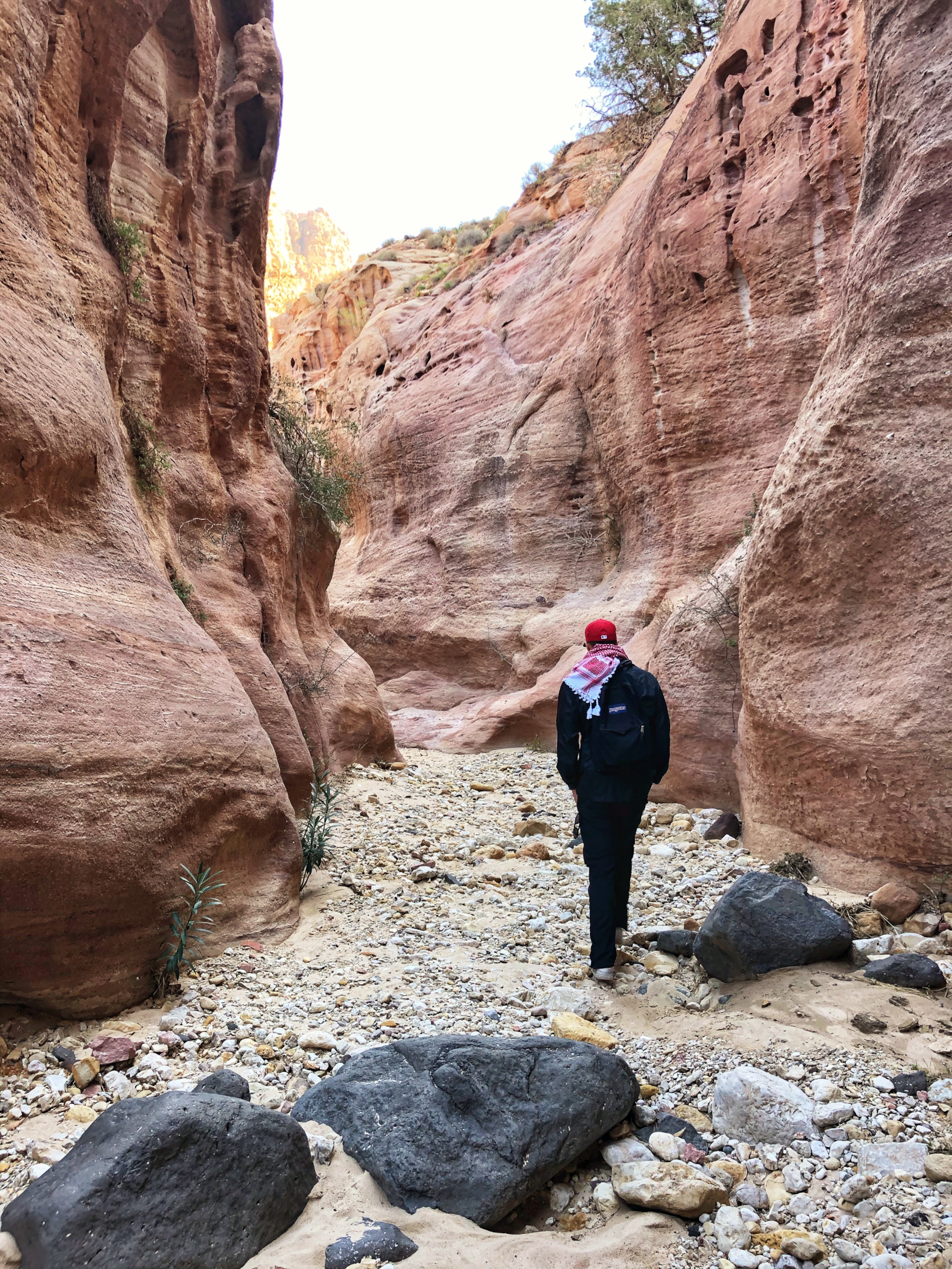 Hiking in Dana on the Wadi Dana trail