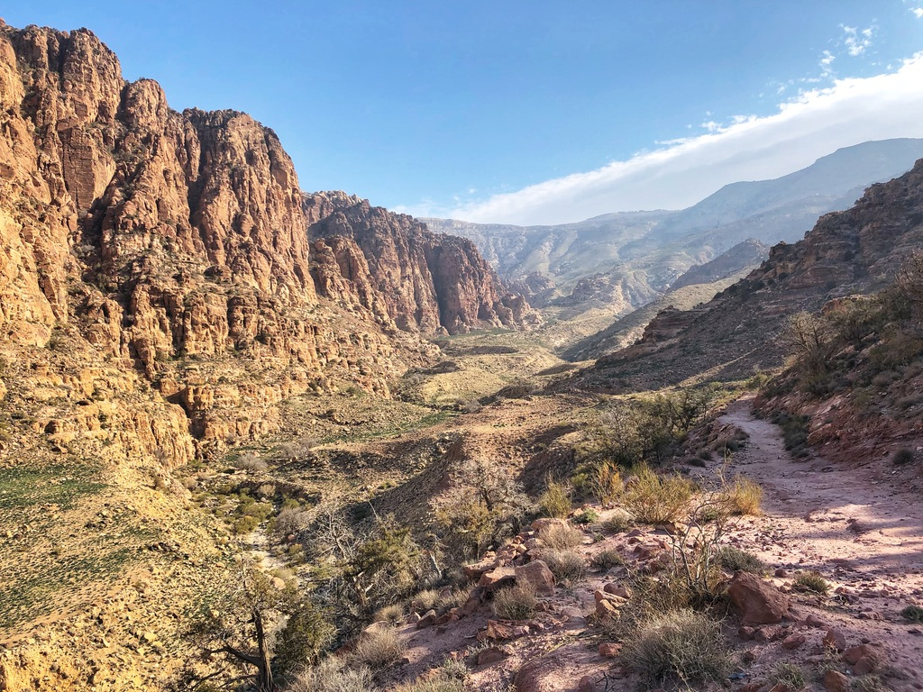 Dana is a beautiful biosphere reserve with hiking trails