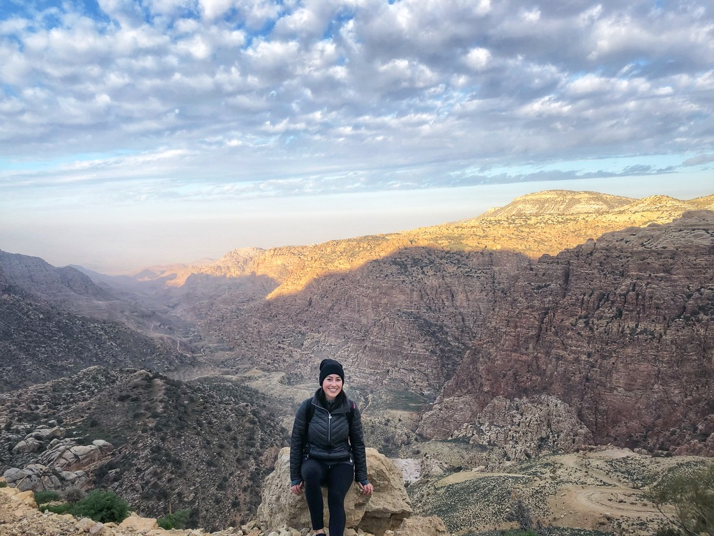 Hiking in Dana on the Wadi Dana trail