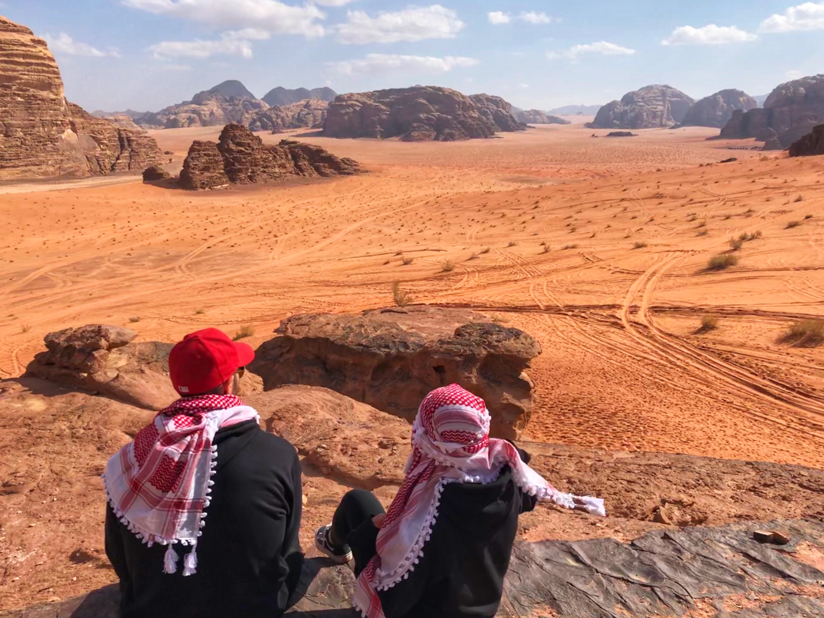 The colorful landscape of Wadi Rum desert is amazing!