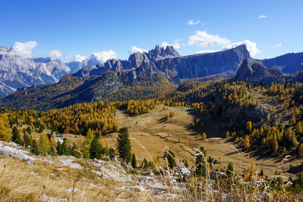 Hiking in Cortina d'Ampezzo, Dolomites, Italy