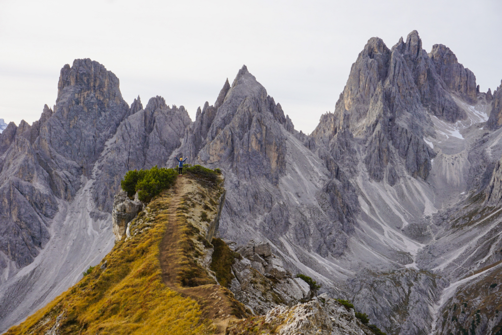 Cadini di Misurina viewpoint, Dolomites, Italy